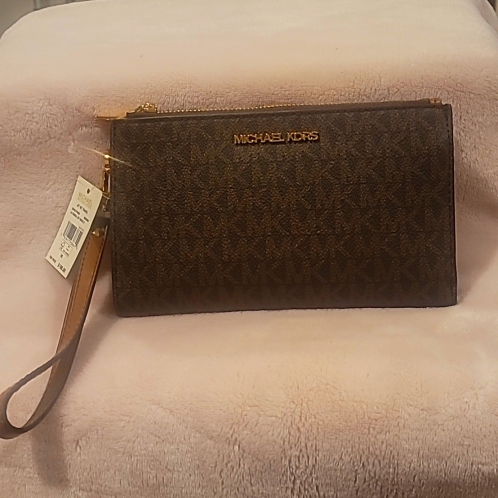 MICHAEL KORS, WALLET,  BRN